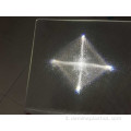 Pannello luminoso trasparente prismatico in policarbonato
